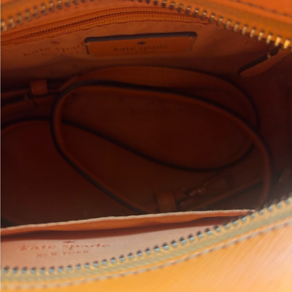 Madison Small Satchel, Kate Spade Orange Handbag - Picture 3 of 4